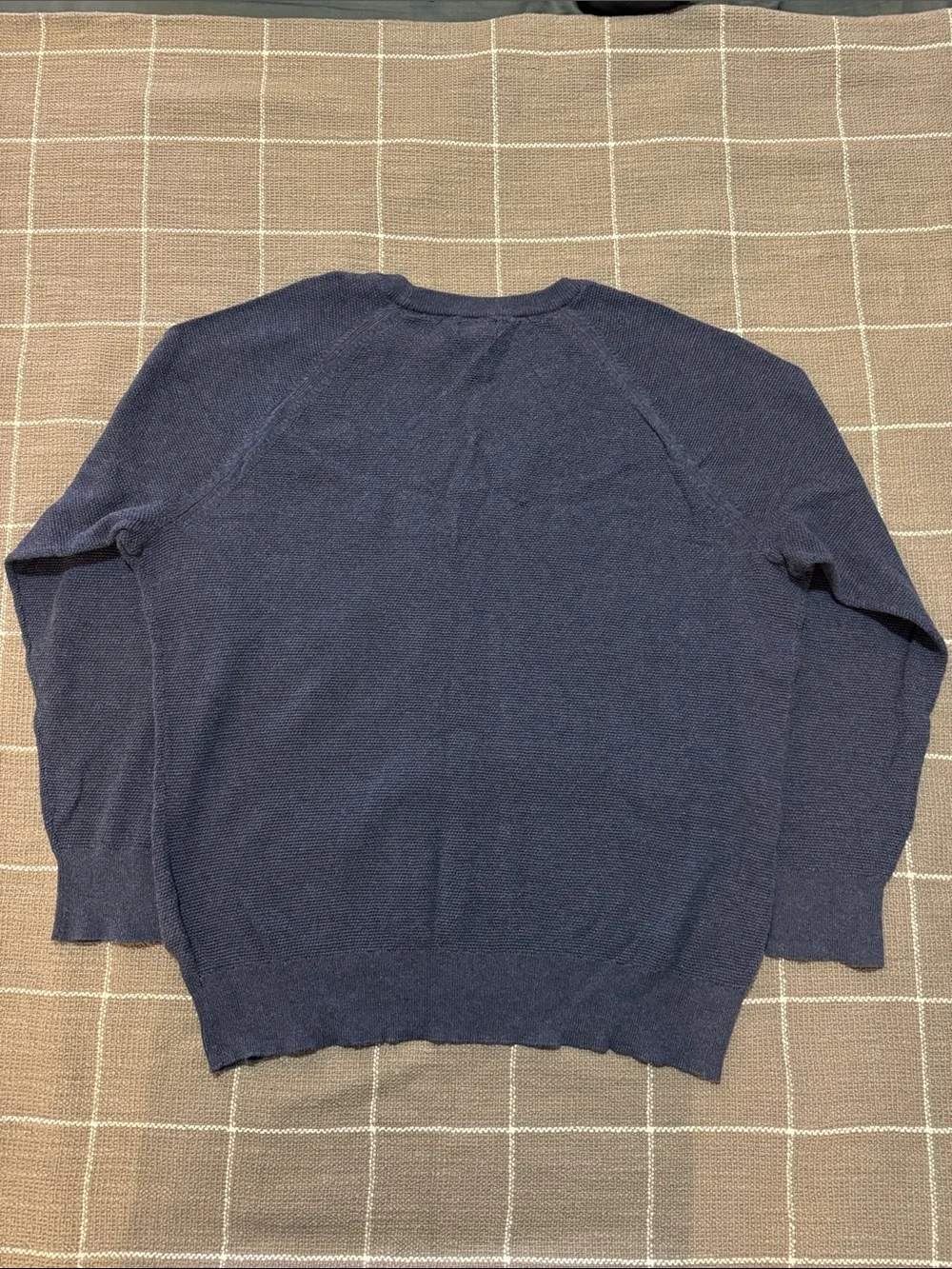 J. Crew Men's Navy Crewneck Pullover Sweater